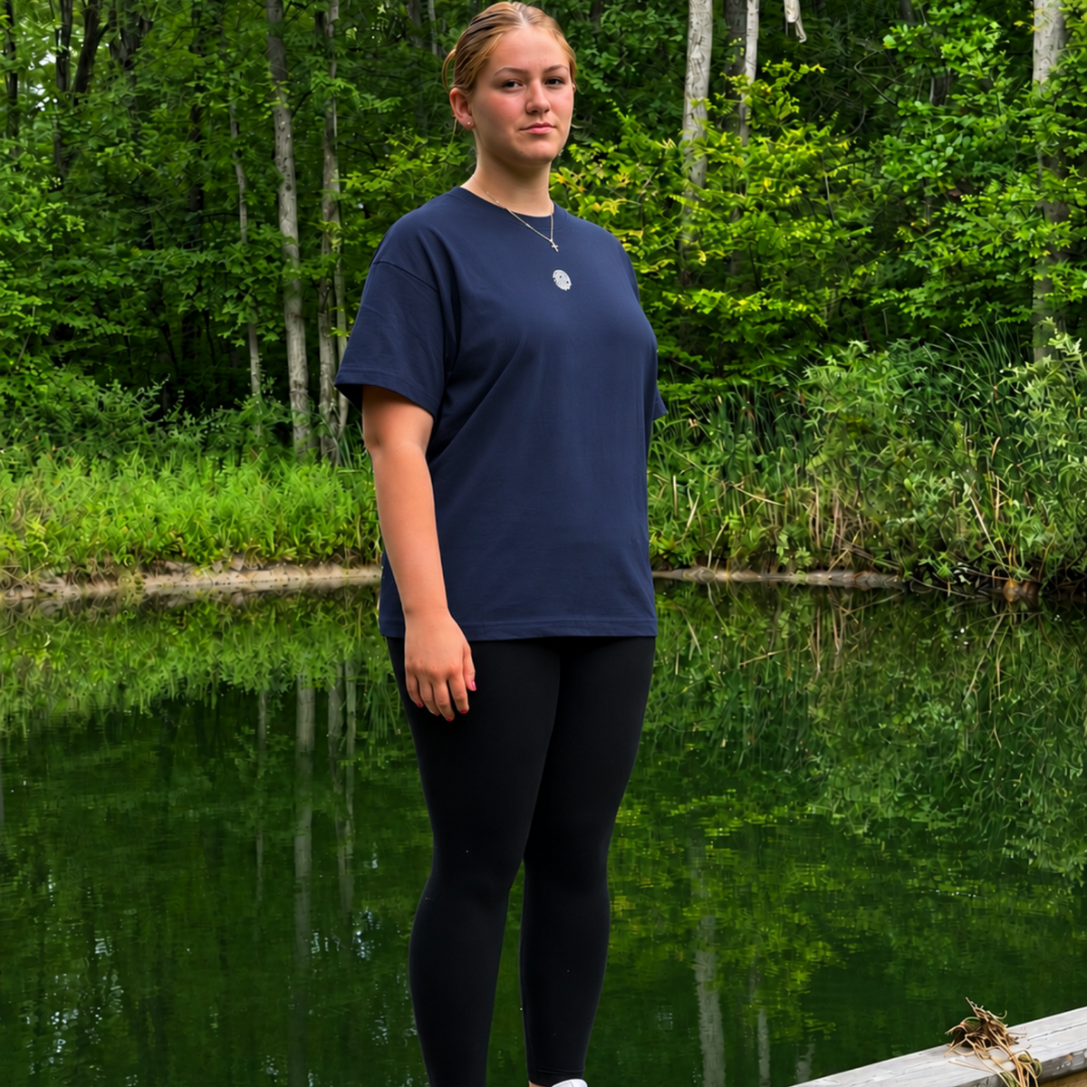 CORE TEE- BLUE